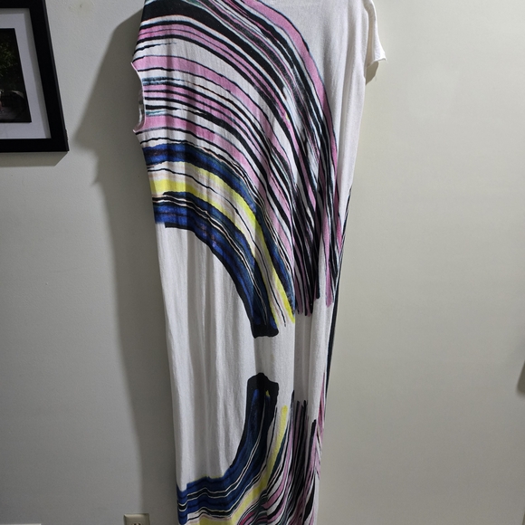 Multicolor Abstract Maxi Dress - Picture 5 of 5